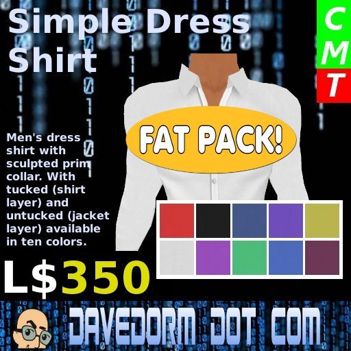 Dress Shirt Fat Pack