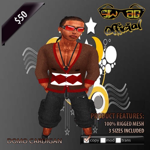 [SWAG] Domo Cardigan