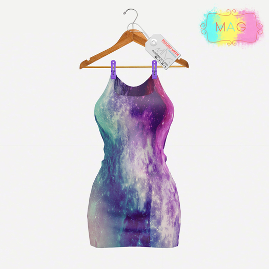 [MAG] Mesh Dress - Galaxy