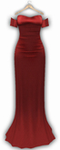 !Rebel Hope - Bella Mesh Gown Ruby