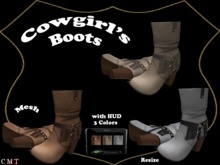 Fringe Cowgirl's Boots