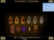 .:LD:. Halloween Lantern Set 01:.