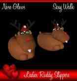 Ruddy Slippers with Sexy Walk