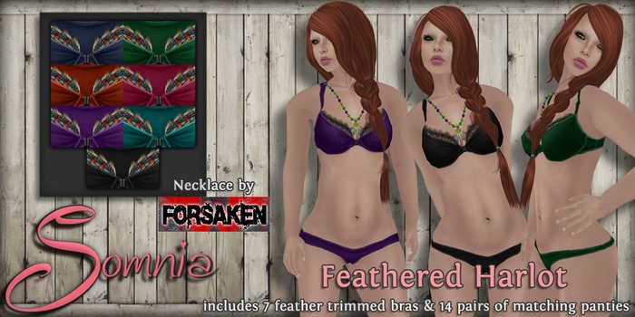 .: Somnia :. Feathered Harlot {Boxed}