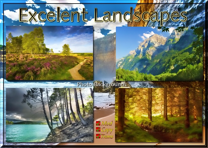 Excellent Landscapes (Backgrounds)