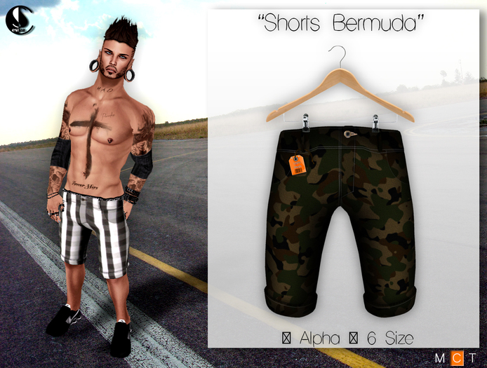 "Shorts Bermuda" Military