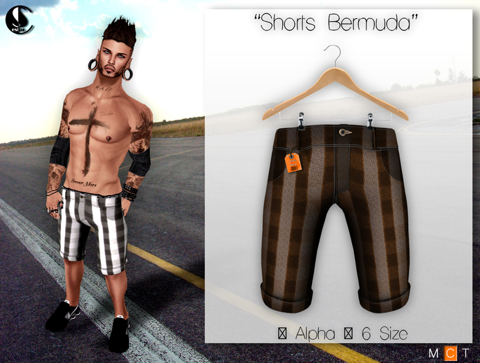 "Shorts Bermuda" Orange