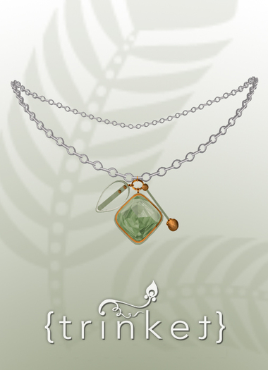 {trinket} Leafy Green Necklace
