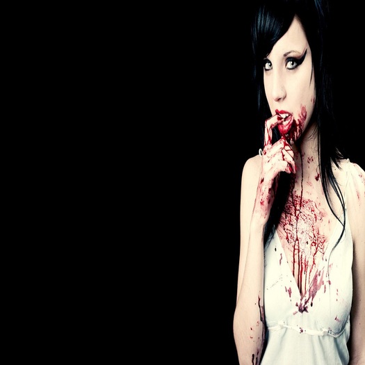 ...::: Vampire Blood Girl :::...Photo Frame
