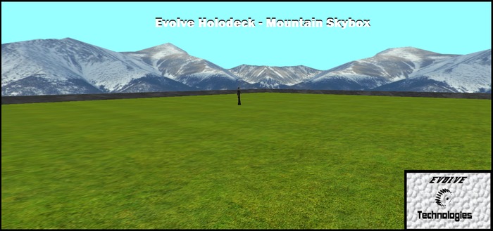 Evolve Holodeck Mountain Skybox 64x64m Copy/Mod