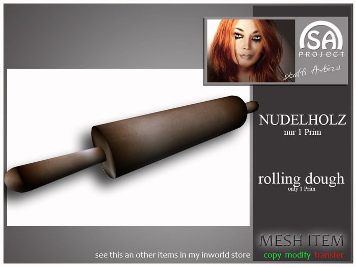 NUDELHOLZ - rolling pin (mesh)