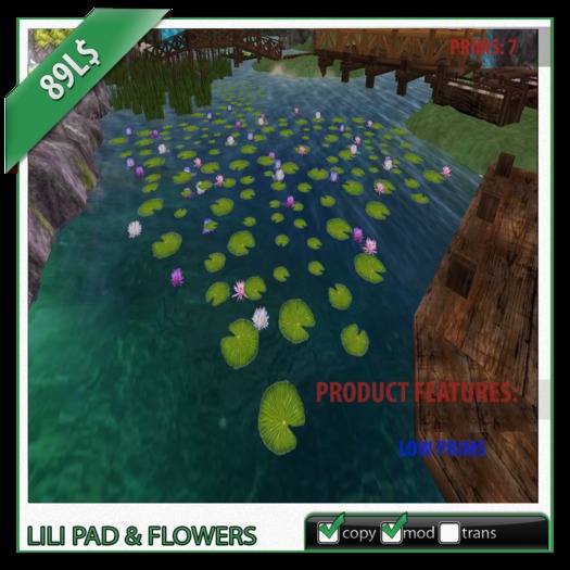 LILI PAD & FLOWERS