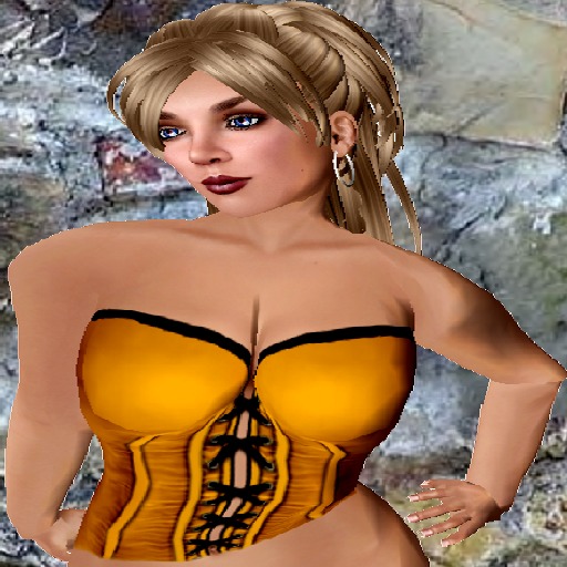 DANG! Kaylee ~ Laced Corset ~ Golden