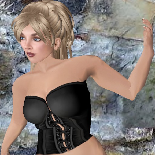 DANG! Kaylee ~ Laced Corset ~ Black