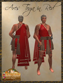 *Goddess* Ares Toga in Red