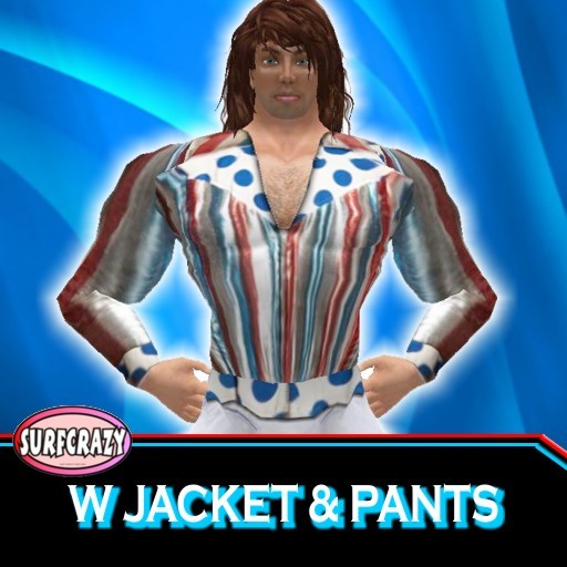 FAMOUS Rocker W Shirt & White Pants, great gift