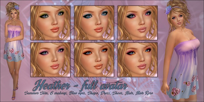 (TAS) Heather Summer pack - Complete Avatar