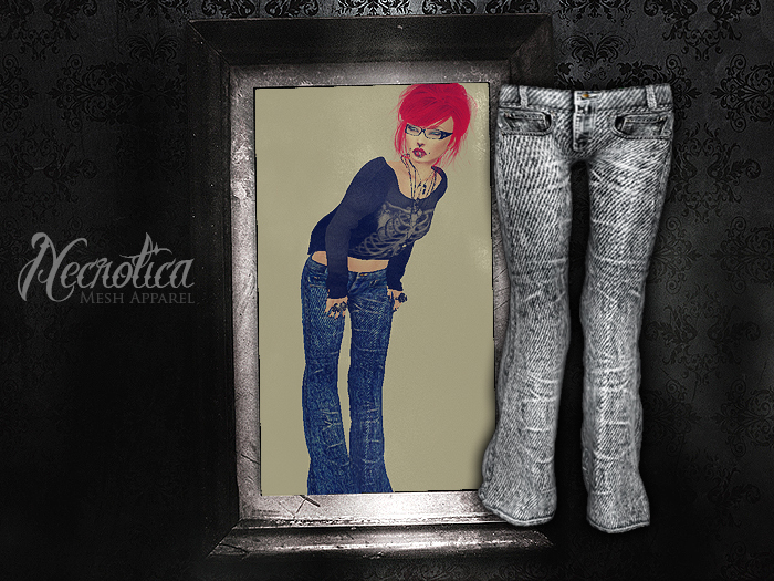 {N} - Straight Jeans (Gray)