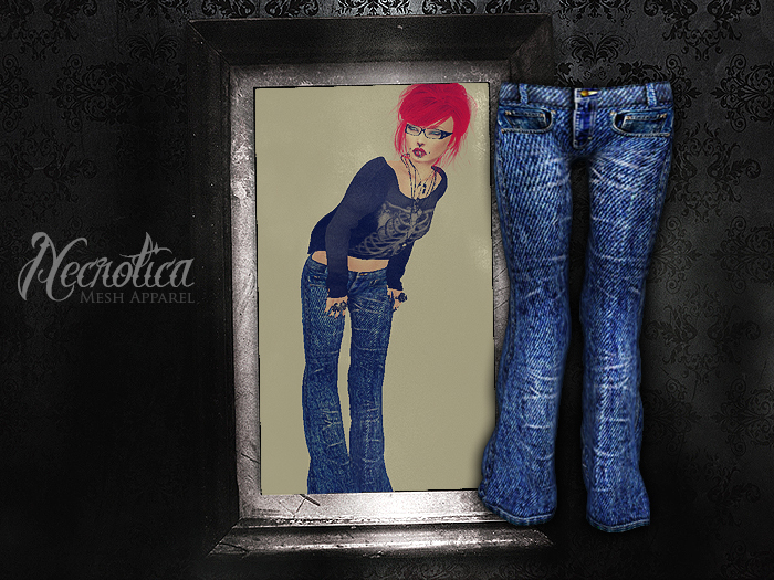 {N} - Straight Jeans (Blue)