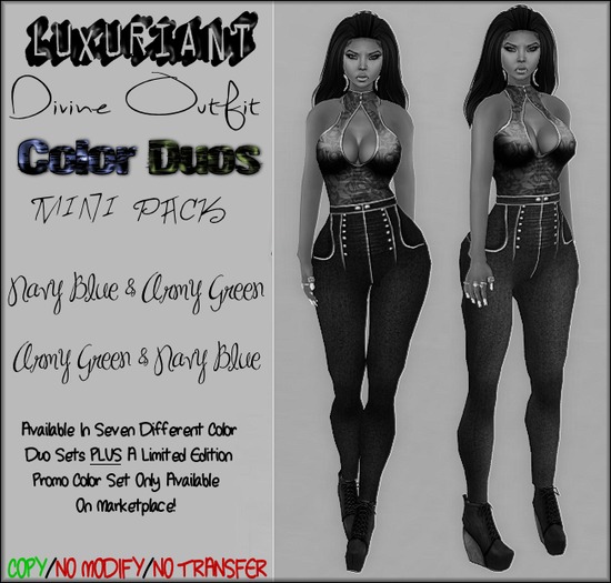 + [ l u x ] Divine Outfit Mini Pack. - Military -