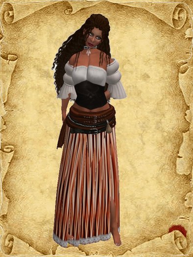 **~** gypsy "Leena" orange **~**