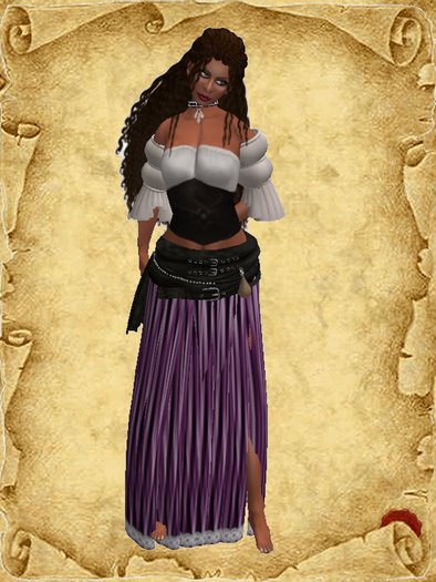 **~** gypsy "Leena" purple **~**