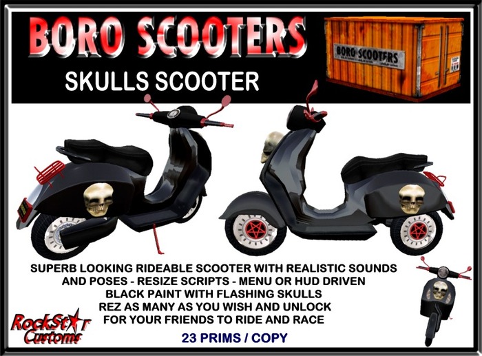 SKULLS SCOOTER
