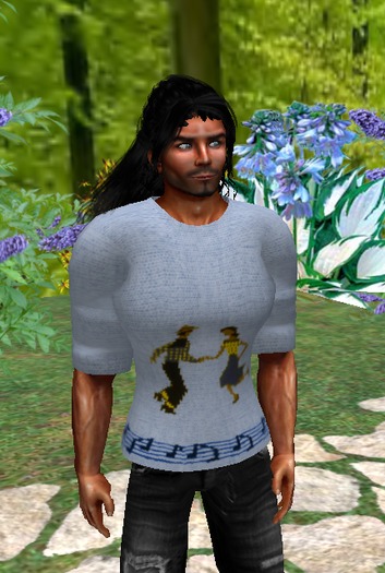 Square Dance Pullover Sweater