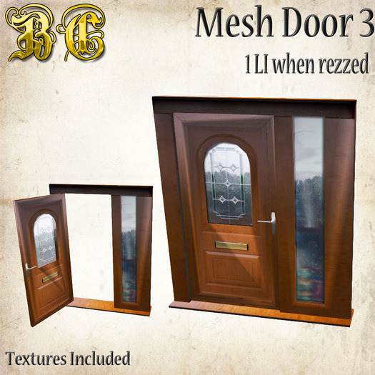 BC - Mesh Door 3 (Full Perm - Read Disclaimer)