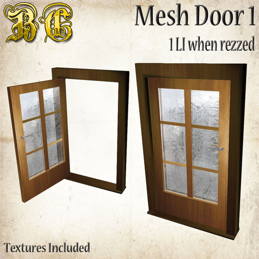 BC - Mesh Door 1 (Full Perm - Read Disclaimer)