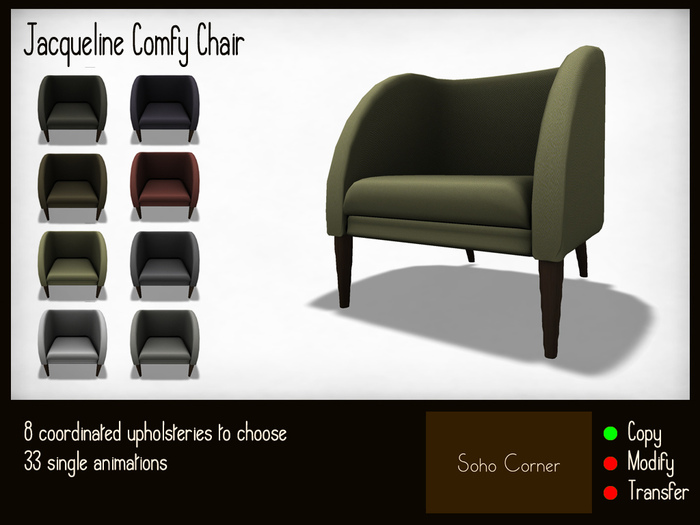 Jacqueline Comfy Chair