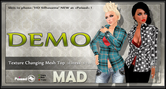 ::Poised:: Mad Mesh Top - DEMO