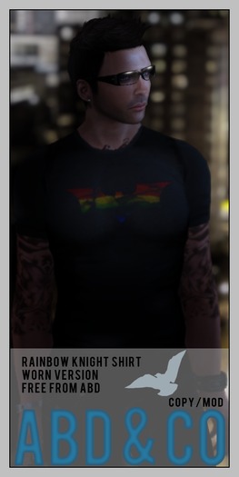 ABD :: Rainbow Knight :: Worn Version :: FREE 