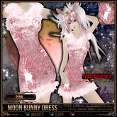 [Mesh] =^.^= Curious Kitties - [Limited Edition] Moon Bunny Dress - Pink
