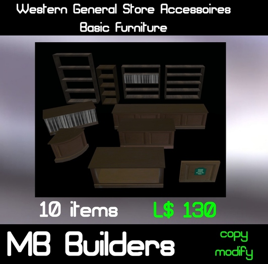 Western General Store Basic Furniture