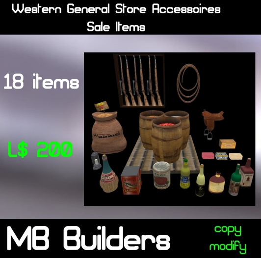 Western General Store Sale Items