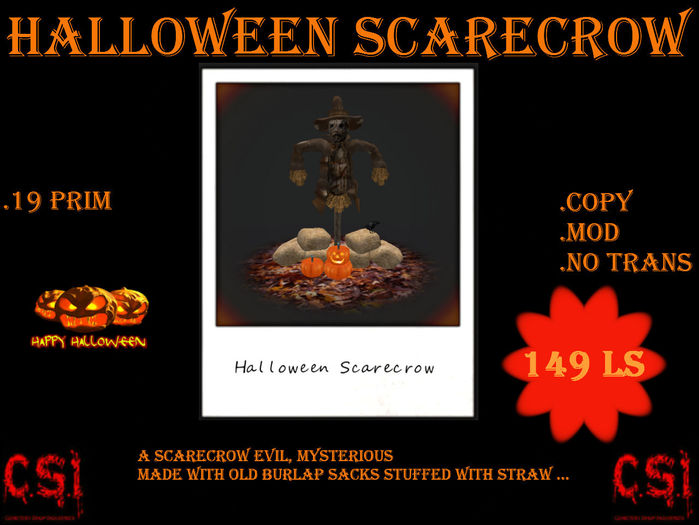 Halloween Scarecrow (box)