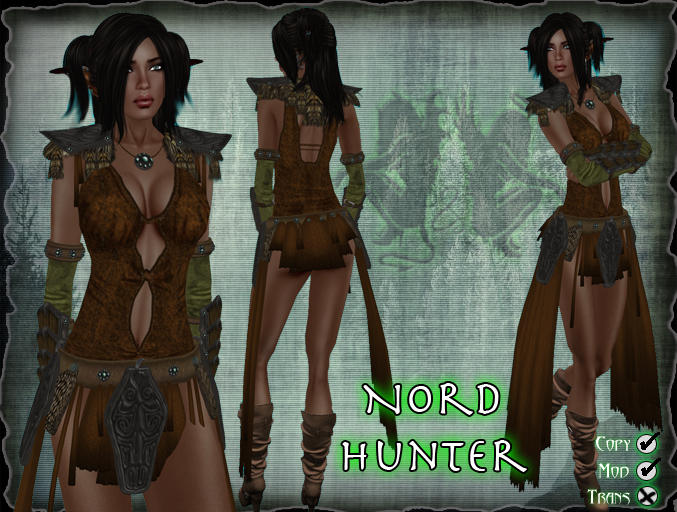 D&A Nord Hunter Fantasy Outfit - Brown
