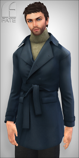 FATEwear Coat - Derrick - Ocean