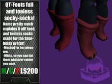 **SALE** QTFoots Socks -[FH]-