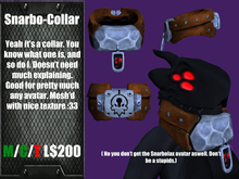 **SALE** Snarble-Collar -[FH]-