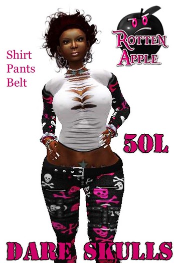 ..::Rotten Apple::.. Dare  Skulls Outfit