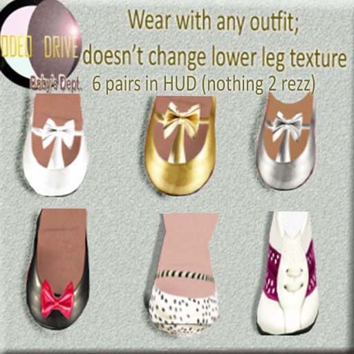 Zooby Legacy round Shoes no/ sock Collection in HUD