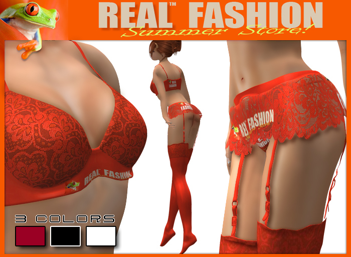 NEW: "Promise" REAL lingerie set, DEMO - Mesh