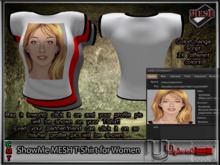 Upload[_]:: - ShowMe MESH T-Shirt for Women