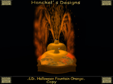 .:LD:. Halloween Fountain Orange:.