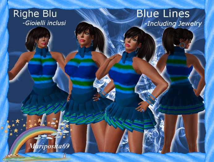 Blue Lines  (Righe Blu )
