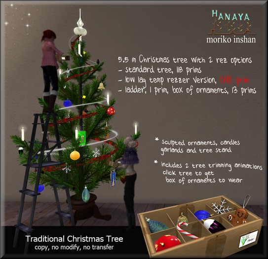 -Hanaya- Traditional Christmas Tree