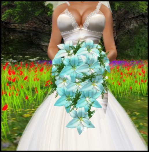 WEDDING BOUQUET -DIAMOND PRINCESS-color hielo