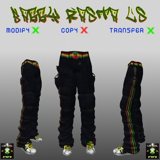  Baggy Rasta  [LS] - Sculpted